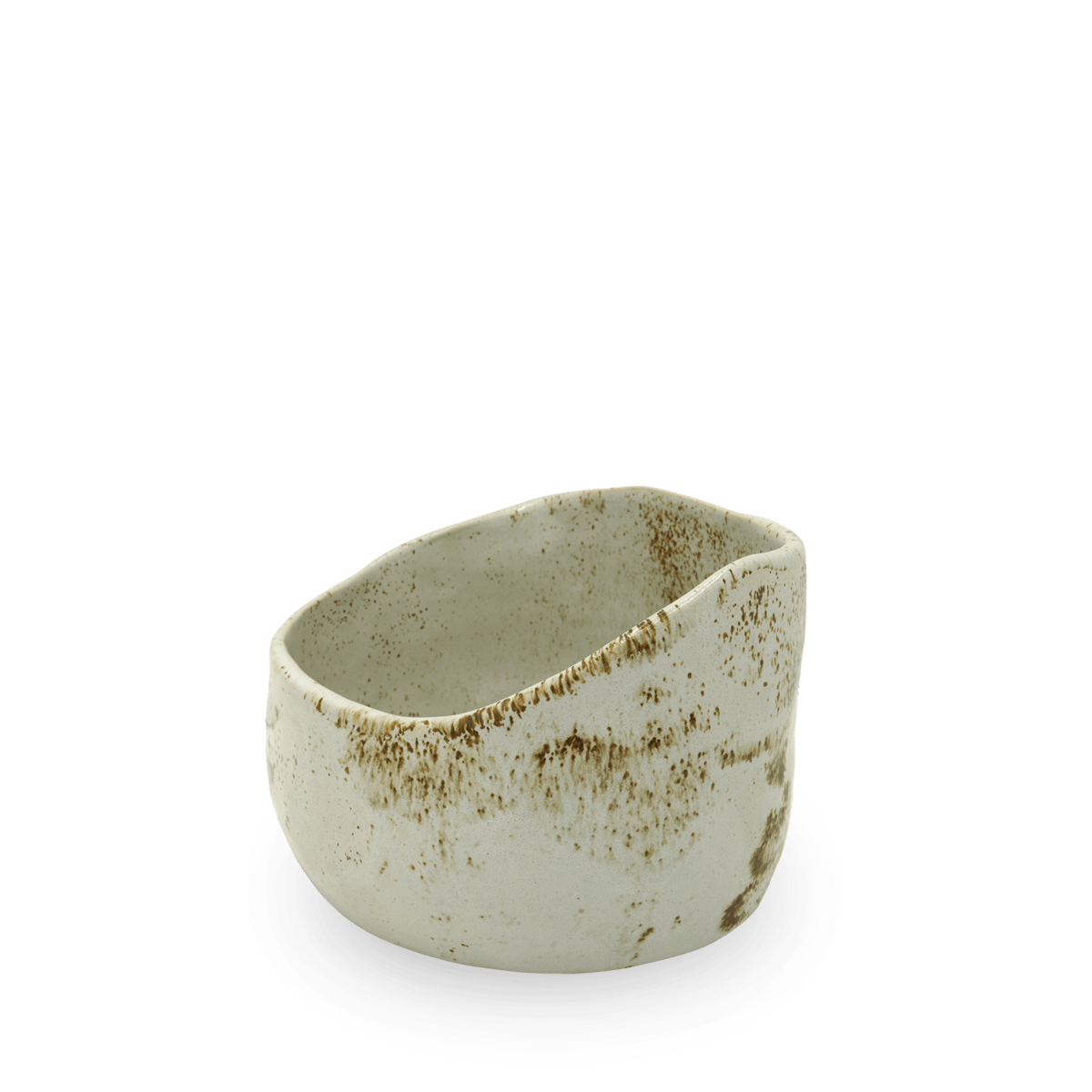 Handmade Cuenco Arias Blanco Picas 1