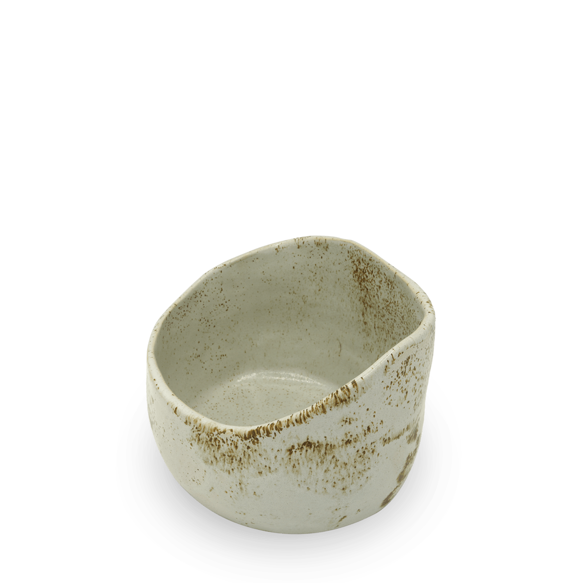 Handmade Cuenco Arias Blanco Picas 2