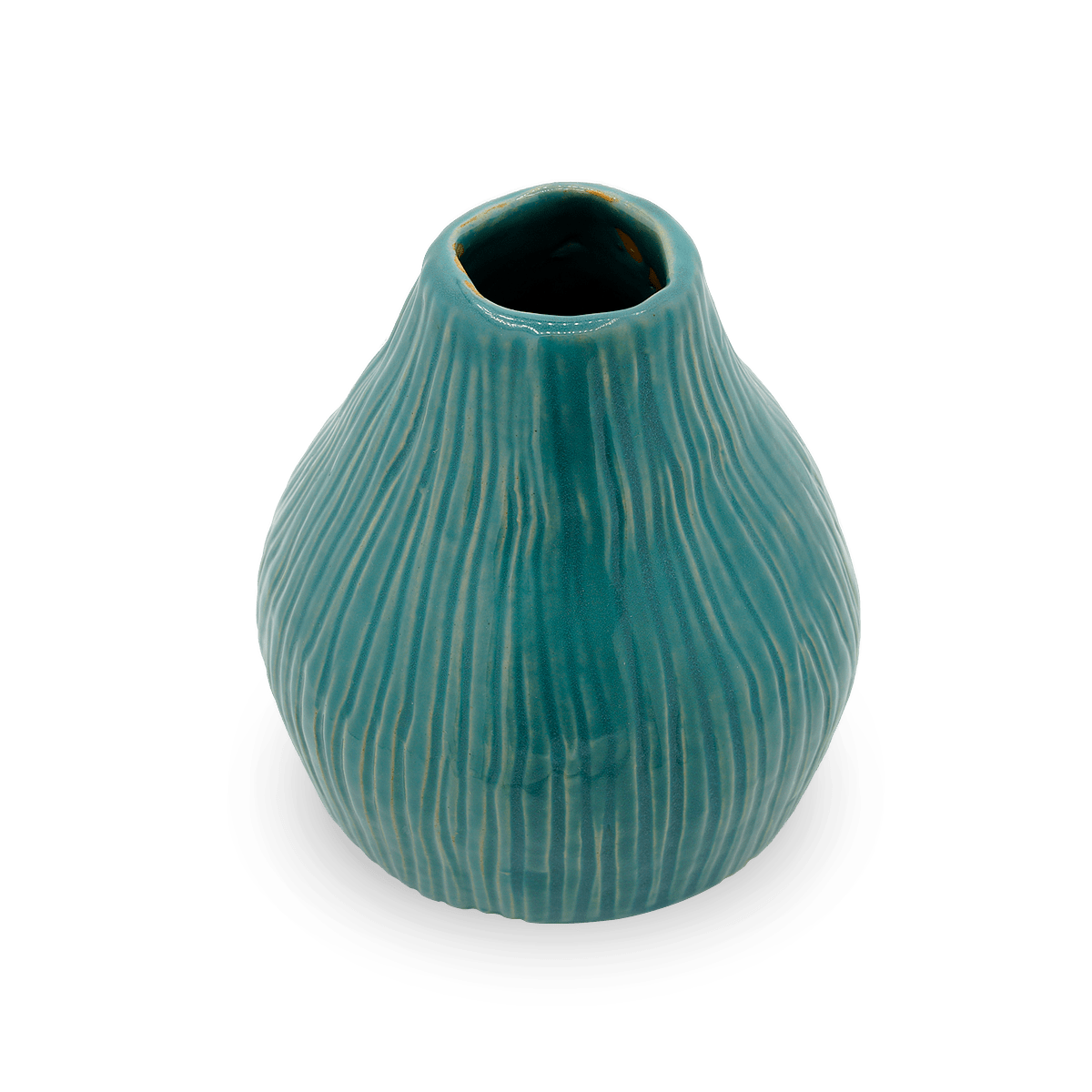 Jarrón Mauri Lineas Verde Agua 2