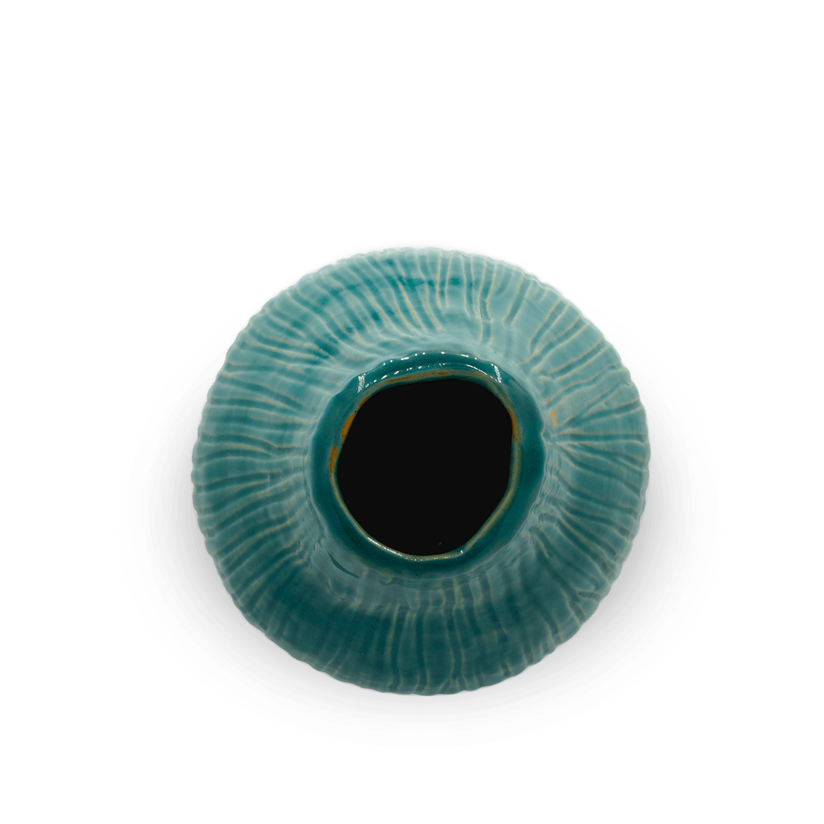 Jarrón Mauri Lineas Verde Agua 3