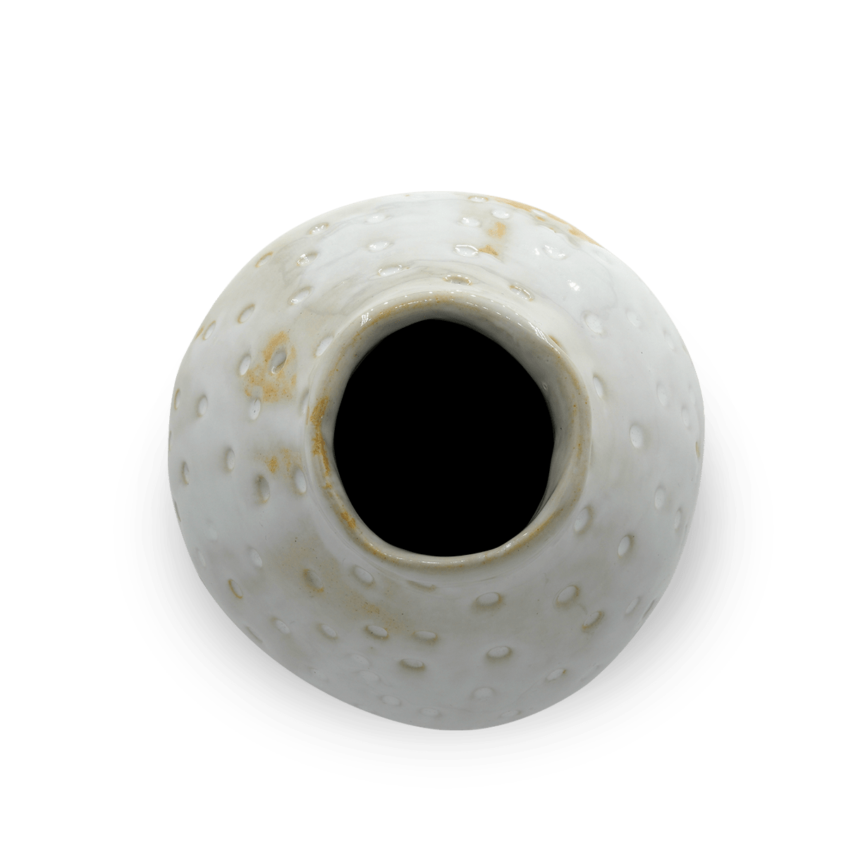 Jarrón Montse Canicas Blanco 3