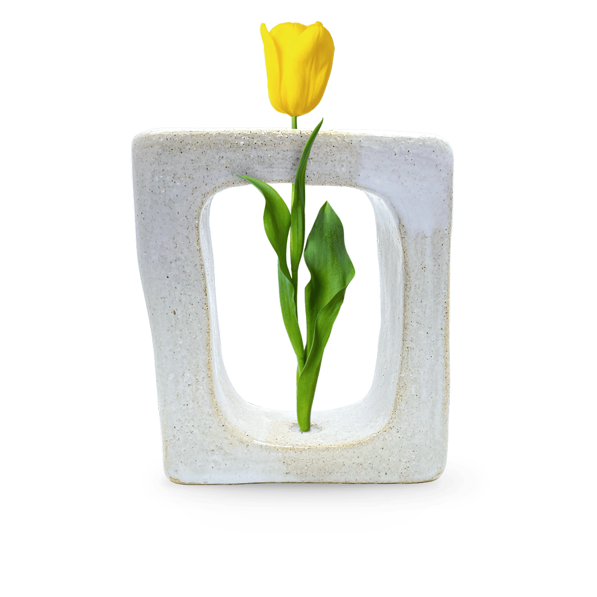 Jarrón Sonia Blanco Brillo 2