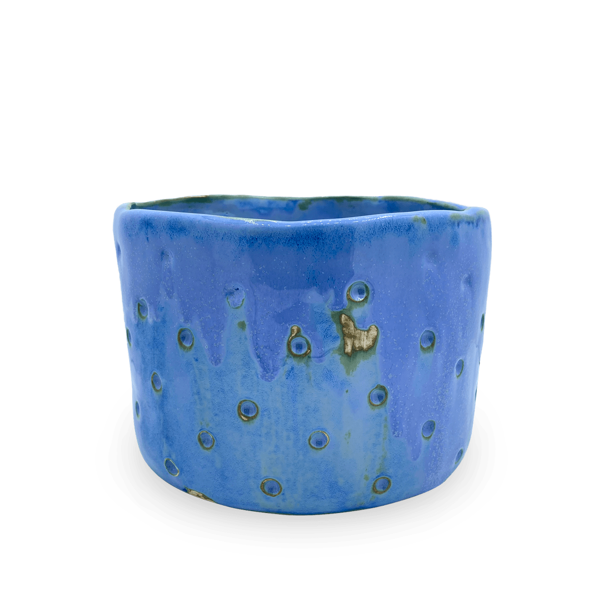 Maceta Kela Azul y Verde 1