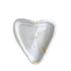 Bandeja Corazón Blanco Brillo Kintsugi 3