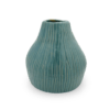 Jarrón Mauri Lineas Verde Agua 1