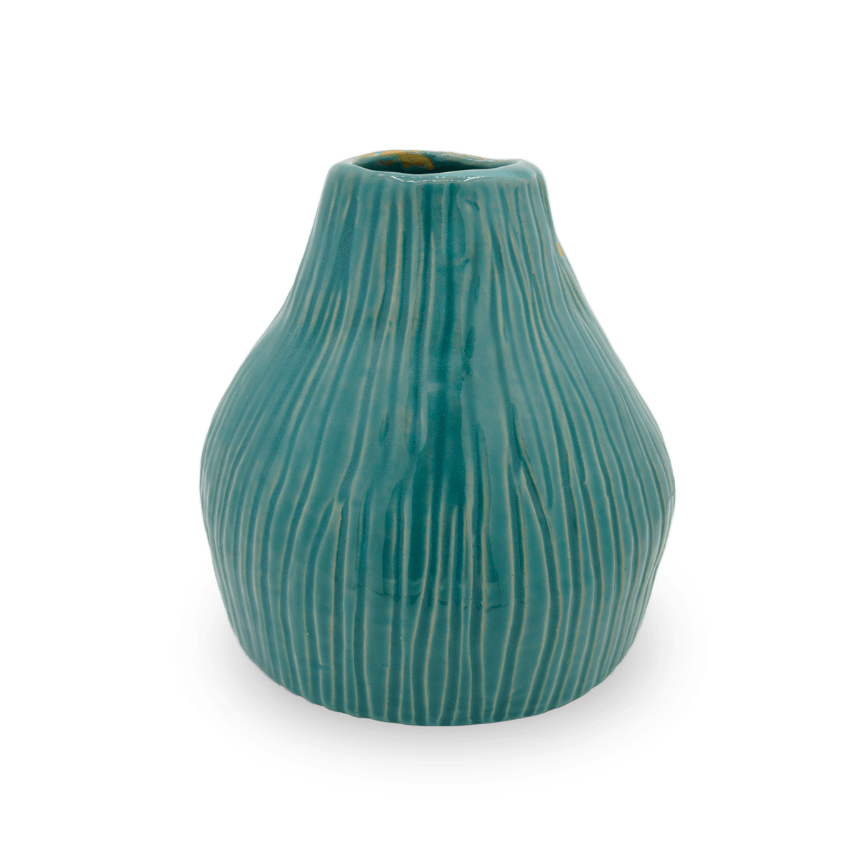 Jarrón Mauri Lineas Verde Agua 1