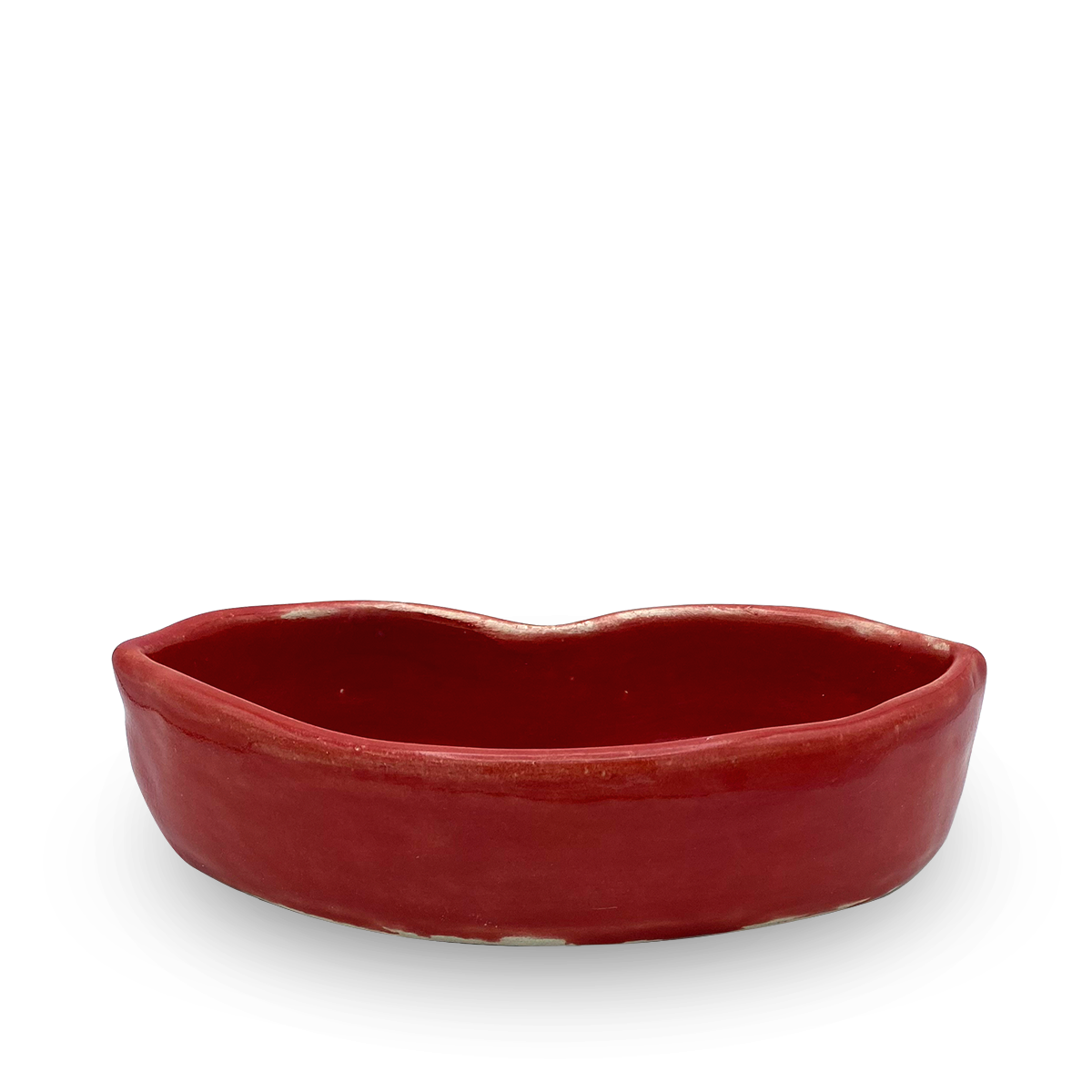 Cuenco Cas Labios Rojo Tomate